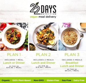 22 day meals