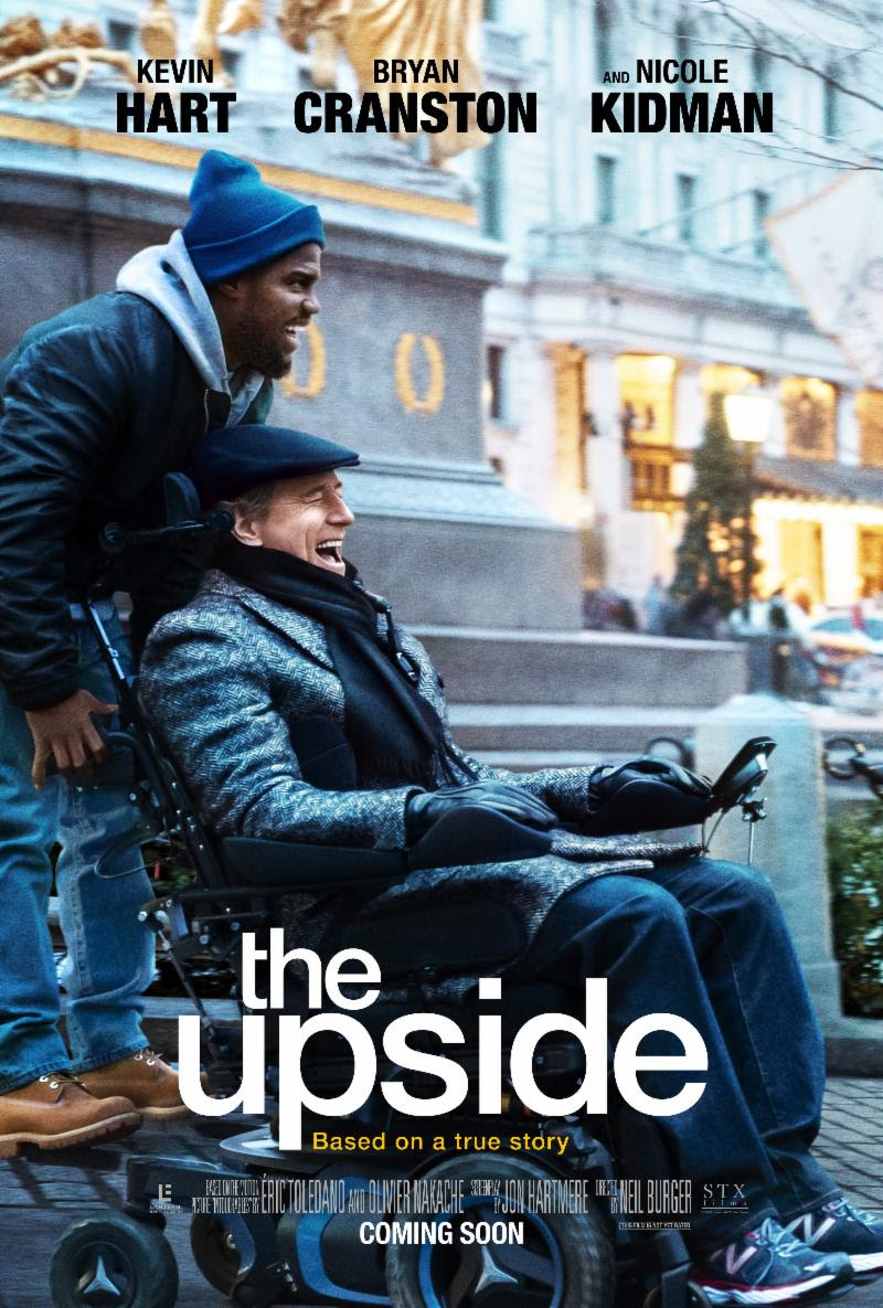 THE UPSIDE Stars Kevin Hart, Bryan Cranston, Nicole Kidman