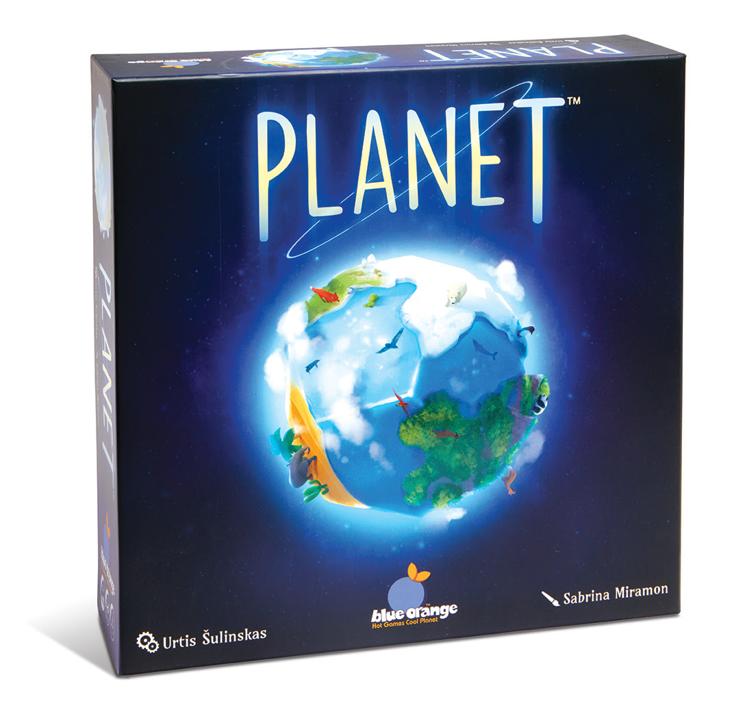 Planet, the 3-D board game you can play IN your hands