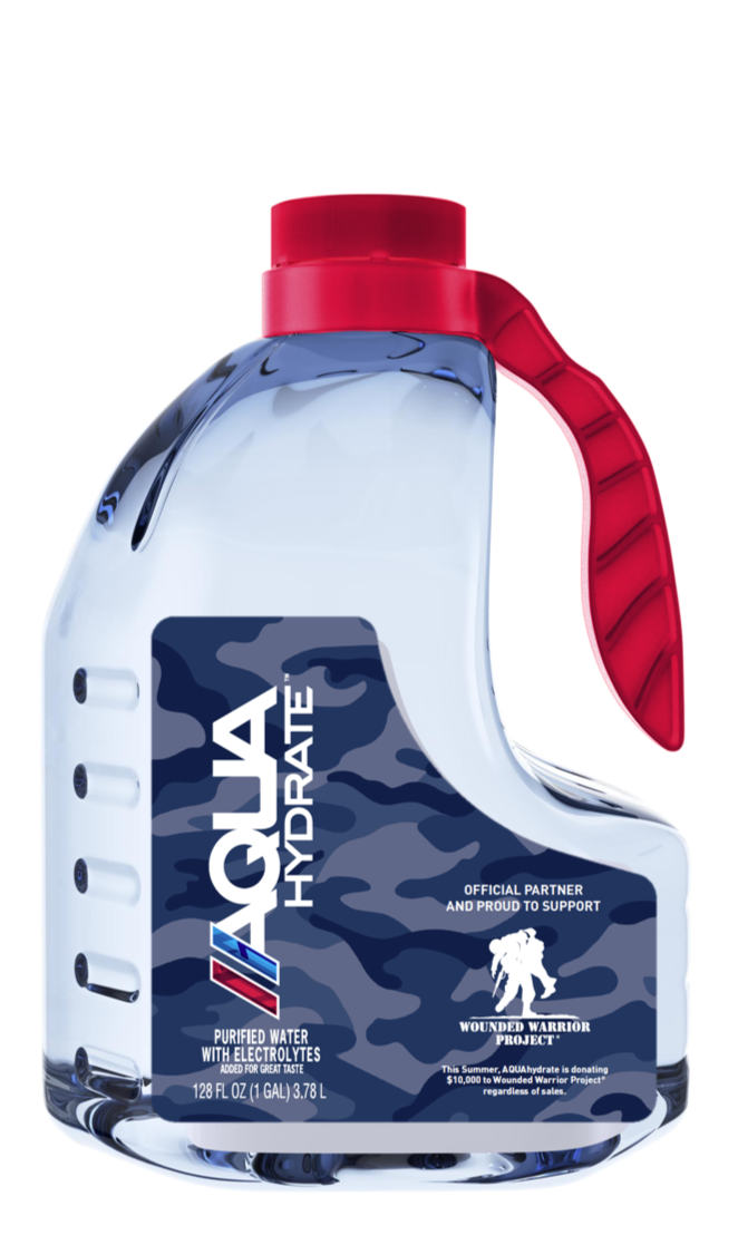 Memorial Day, AQUAhydrate Camo-Gallon Water Buy At Amazon