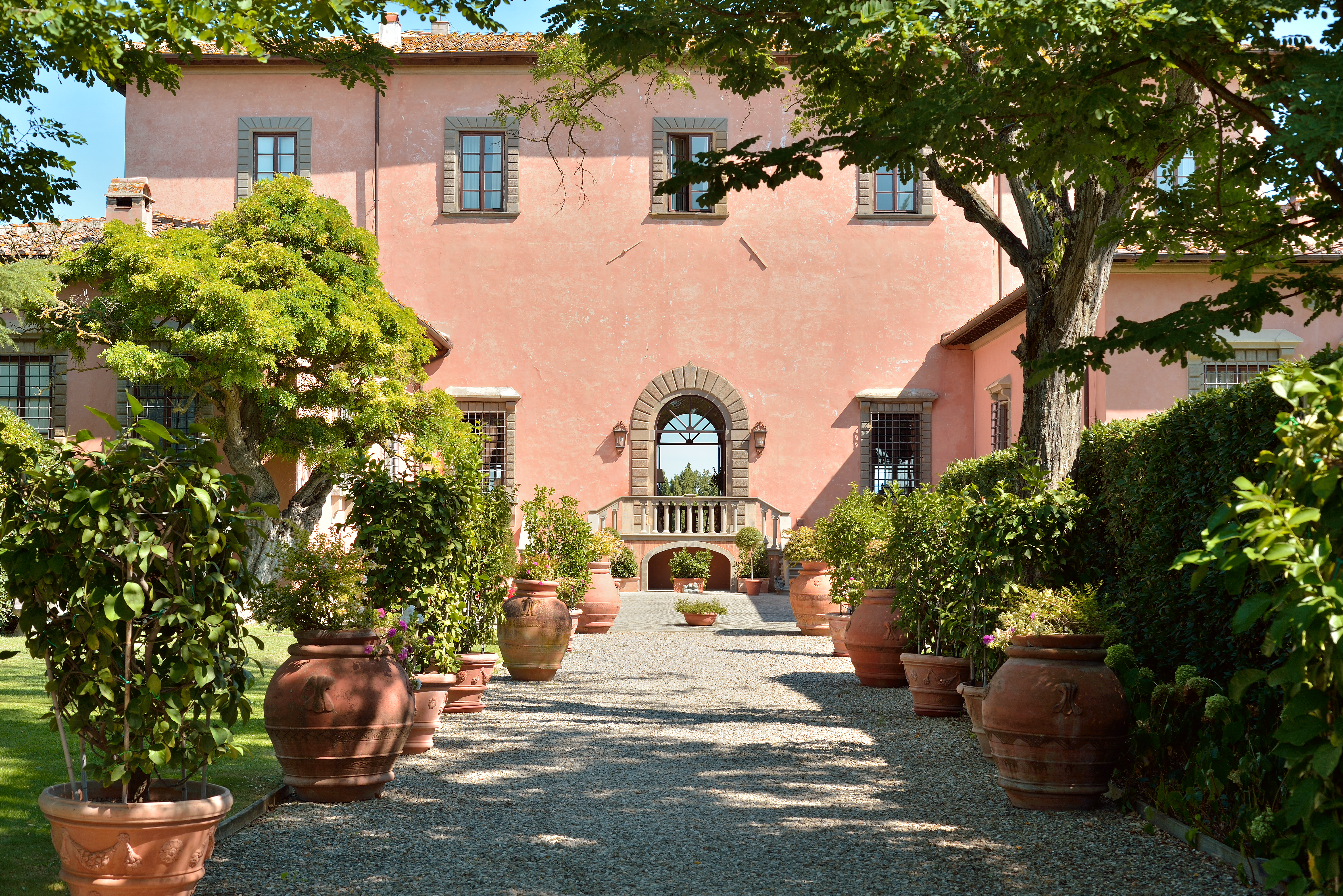 Majestic Villa Mangiacane In the Rolling Hills of Tuscany