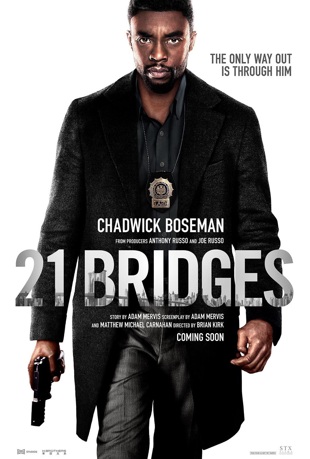 Chadwick Boseman Stars In 21 BRIDGES