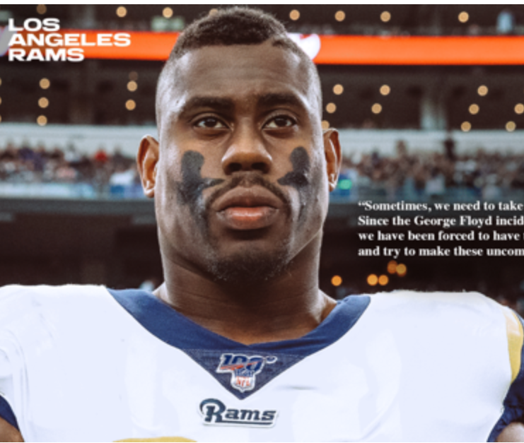 L.A. Rams Player