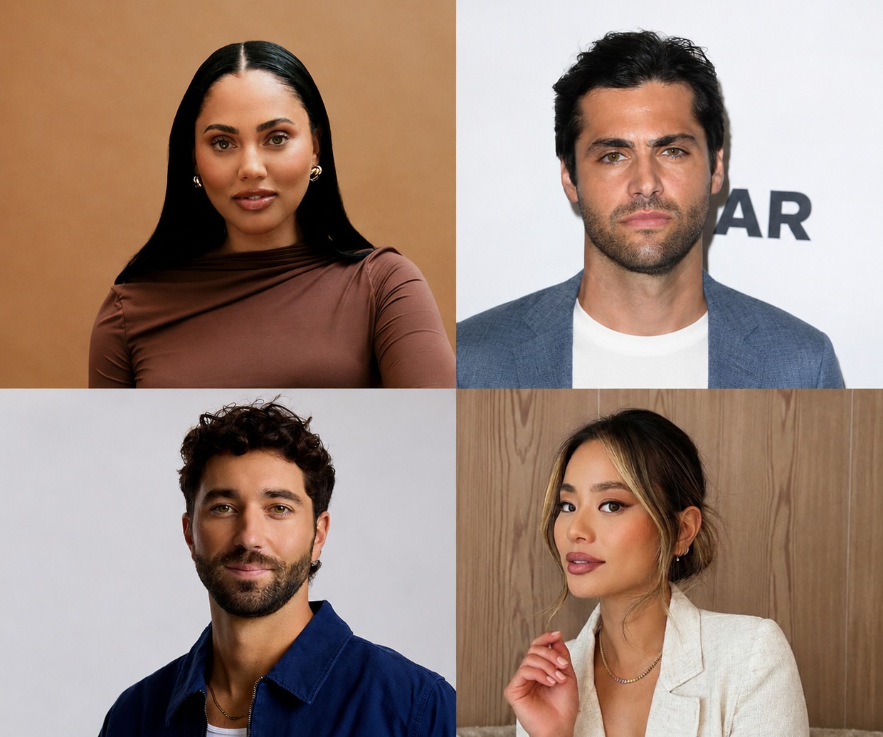Ayesha Curry, Matthew Daddario, Joey Graziadei