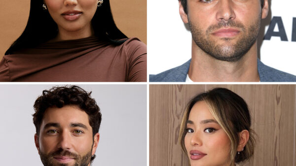 Ayesha Curry, Matthew Daddario, Joey Graziadei, and Jamie Chung