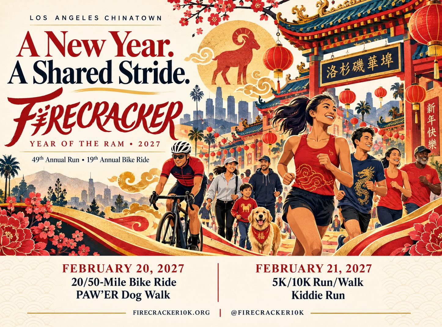 The 49th Annual L.A. Chinatown Firecracker